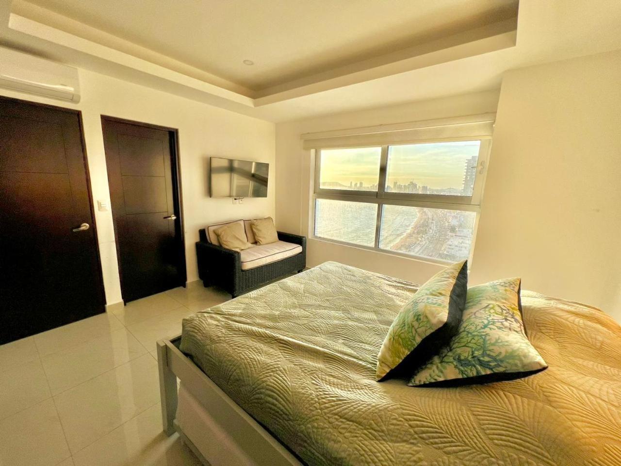 Sunset View Malecon 1401 Vista Panoramica Al Mar Apartment Mazatlan Exterior photo